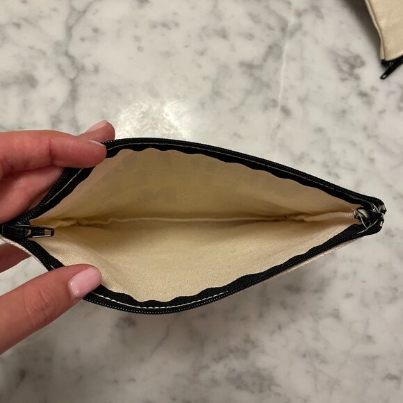 Pamela Barsky I Wish I Was A Little Less Smart Canvas Pouch - Picture 3 of 3